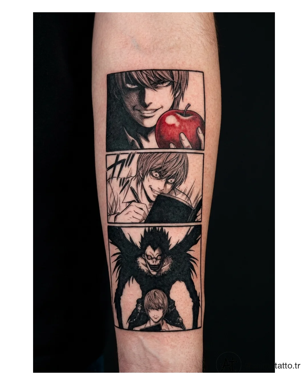 Light Yagami dövme slide 2
