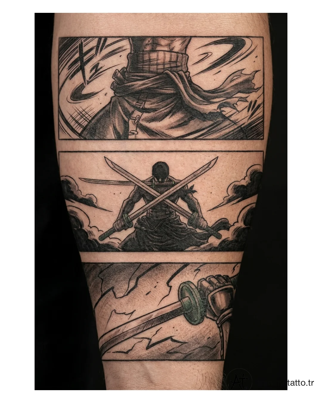 Zoro dövme slide 2